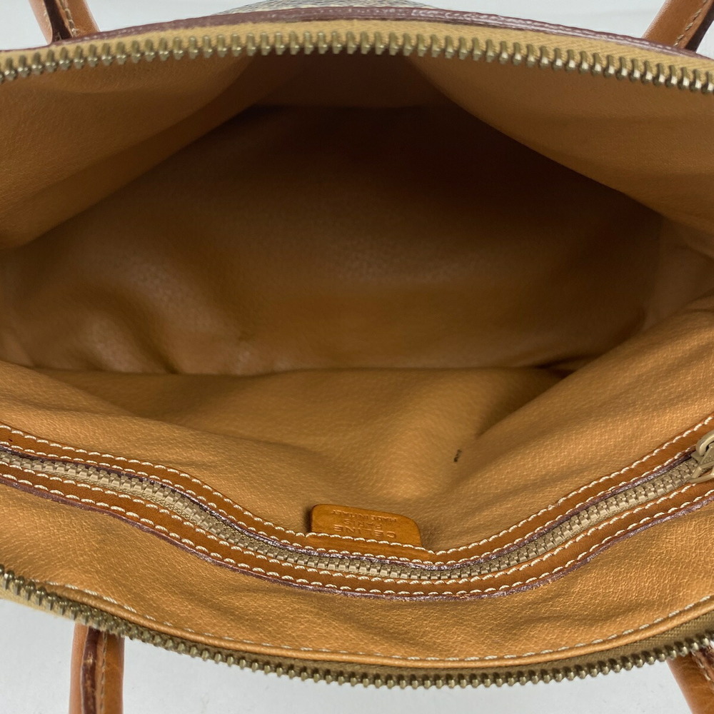 Celine Macadam Pattern All Over Canvas Handbag Br… - image 6